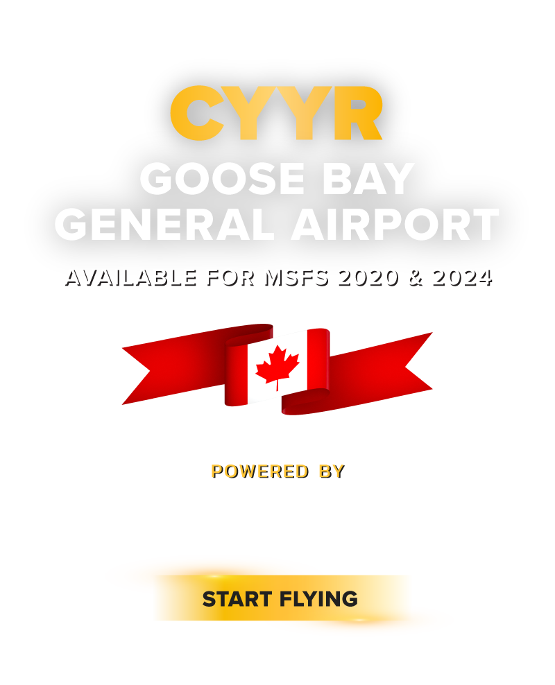 CYYR Goose Bay General Airport for MSFS 2020 & 2024