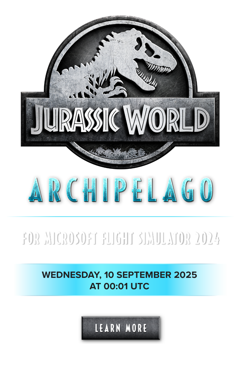 Jurassic World: Archipelago for MSFS 2024