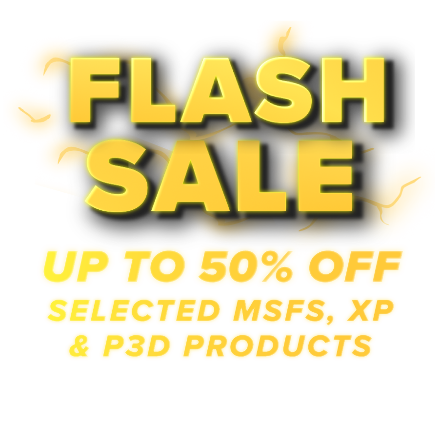 Orbx Flash Sale Up to 50% Off MSFS, XP and P3D!