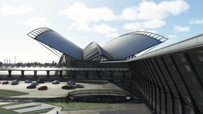 LFLL Lyon-Saint Exupéry Airport - Microsoft Flight Simulator screenshot