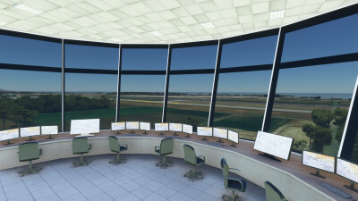 LCPH Paphos International Airport - Microsoft Flight Simulator screenshot