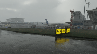 VHHH Hong Kong International Airport - Microsoft Flight Simulator screenshot