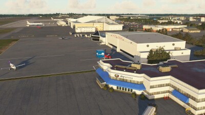 CYOW Ottawa Macdonald-Cartier International Airport - Microsoft Flight Simulator screenshot
