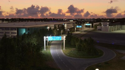 CYOW Ottawa Macdonald-Cartier International Airport - Microsoft Flight Simulator screenshot