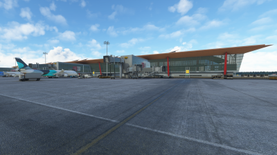 ZBAA Beijing Capital International Airport - Microsoft Flight Simulator screenshot