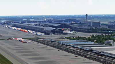 ZSPD Shanghai Pudong International Airport screenshot
