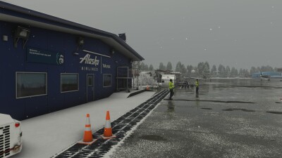 PAYA Yakutat Airport - Microsoft Flight Simulator screenshot