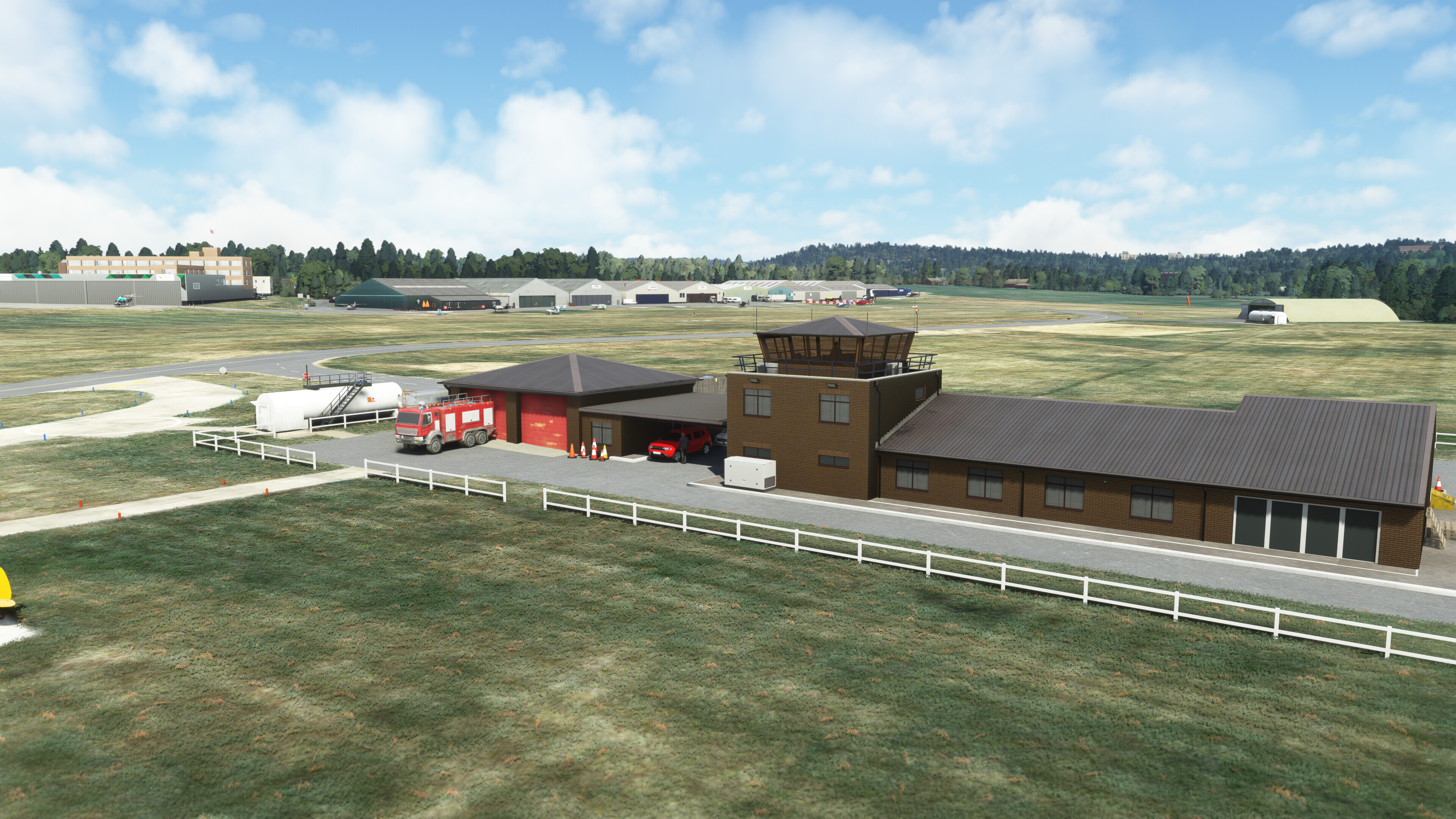 EGKR Redhill Aerodrome - Microsoft Flight Simulator