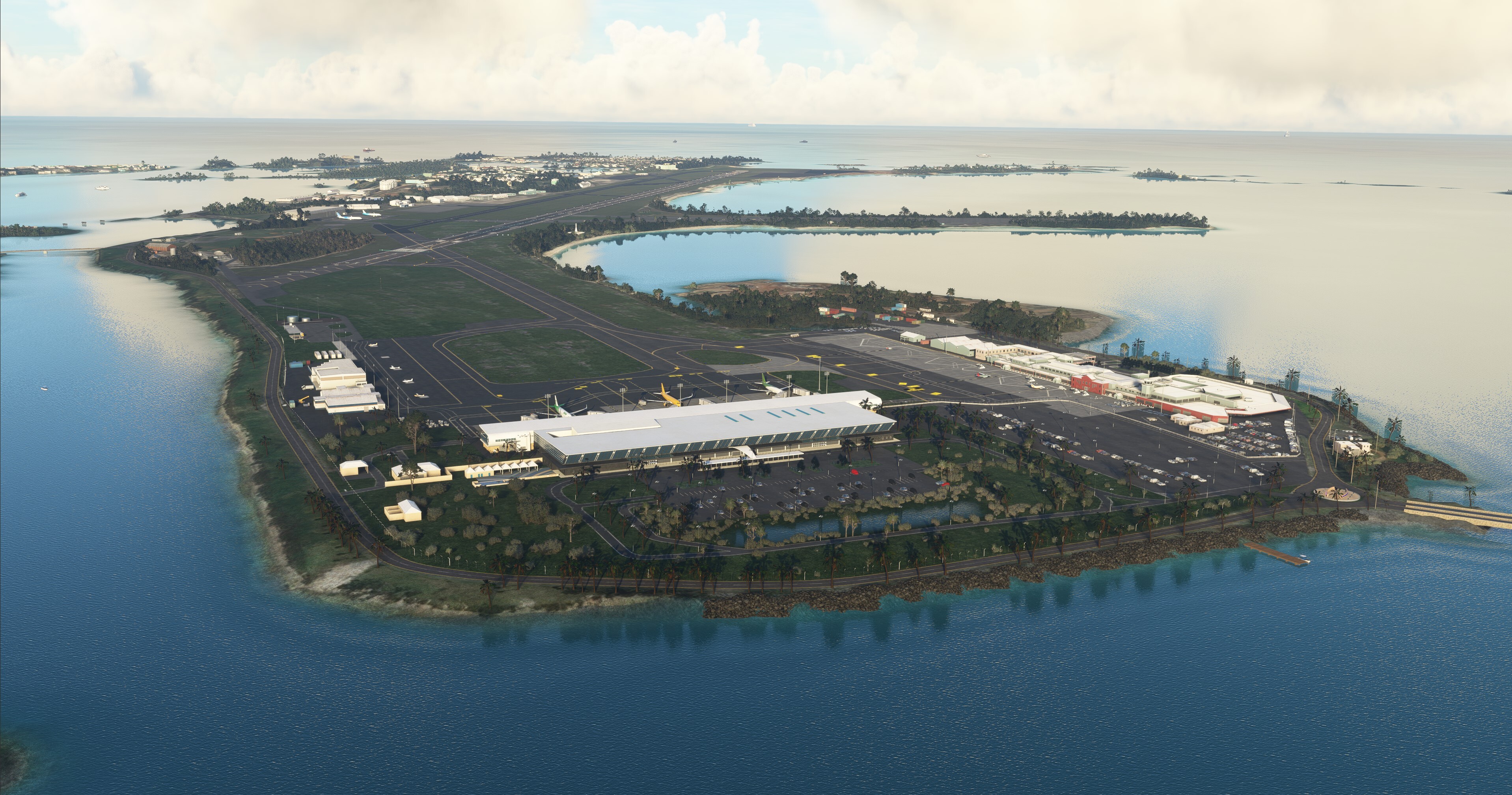 TXKF L.F. Wade International Airport - Microsoft Flight Simulator [FeelThere]