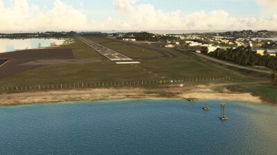 TXKF L.F. Wade International Airport - Microsoft Flight Simulator screenshot