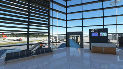 ZSNJ Nanjing Lukou International Airport - Microsoft Flight Simulator screenshot