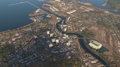 Landmarks Townsville - Microsoft Flight Simulator screenshot