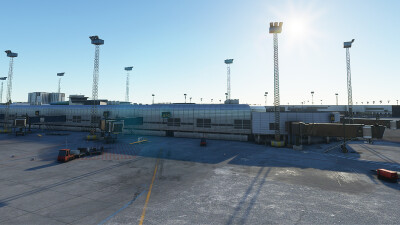 EKCH Copenhagen Airport - Microsoft Flight Simulator screenshot