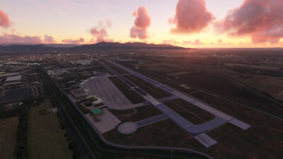 LIRP Pisa International Airport - Microsoft Flight Simulator screenshot