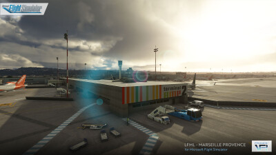 LFML Marseille Provence Airport - Microsoft Flight Simulator screenshot