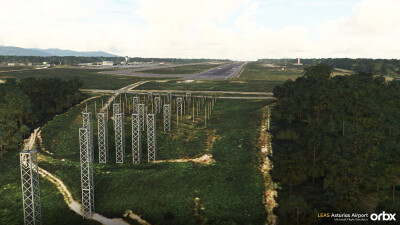 LEAS Asturias Airport - Microsoft Flight Simulator screenshot