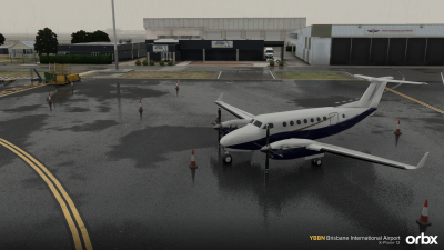 YBBN Brisbane International Airport - X-Plane 12 screenshot
