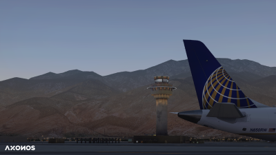 KPSP Palm Springs International Airport - X-Plane 11 screenshot