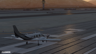 KPSP Palm Springs International Airport - X-Plane 11 & 12 screenshot