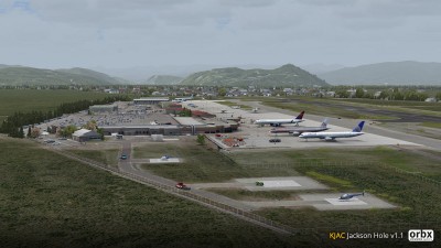 KJAC Jackson Hole Airport screenshot