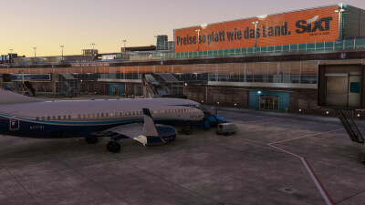 EDDW Bremen Airport - Microsoft Flight Simulator screenshot