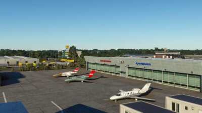 EDDW Bremen Airport - Microsoft Flight Simulator screenshot