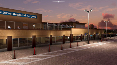 KMRY Monterey Regional Airport - Microsoft Flight Simulator screenshot