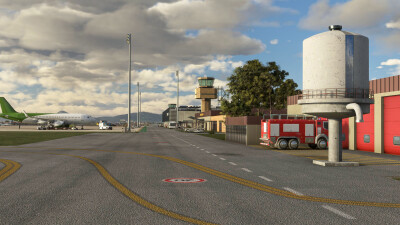 LEPP Pamplona Airport - Microsoft Flight Simulator screenshot