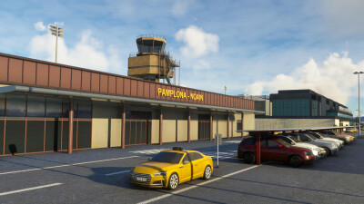 LEPP Pamplona Airport - Microsoft Flight Simulator screenshot