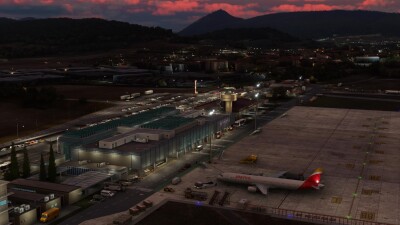 LEPP Pamplona Airport - Microsoft Flight Simulator screenshot