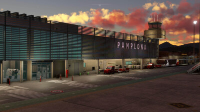 LEPP Pamplona Airport - Microsoft Flight Simulator screenshot