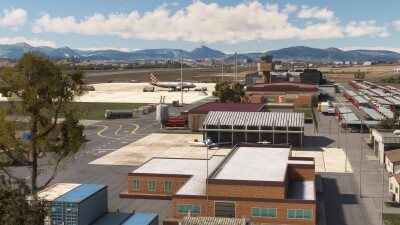 LEPP Pamplona Airport - Microsoft Flight Simulator screenshot