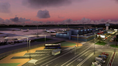 LEXJ Santander Airport - Microsoft Flight Simulator screenshot