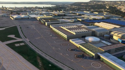 LFML Marseille Provence Airport - Microsoft Flight Simulator screenshot