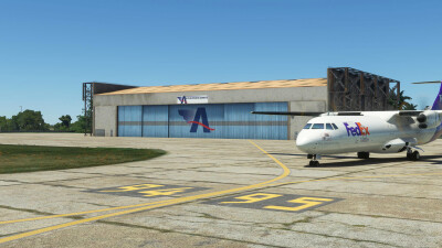 LFML Marseille Provence Airport - Microsoft Flight Simulator screenshot