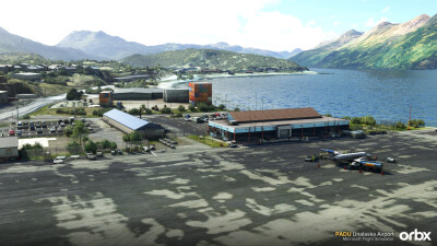 PADU Unalaska Airport - Microsoft Flight Simulator screenshot