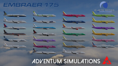 AI Worldwide E-Jets Series - Microsoft Flight Simulator screenshot