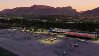LFLP Annecy – Haute-Savoie – Mont Blanc Airport - Microsoft Flight Simulator screenshot