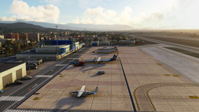 LIBP Abruzzo Airport - Microsoft Flight Simulator screenshot