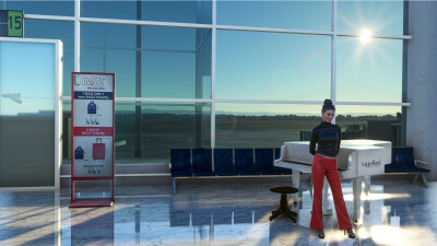 LICC Catania Fontanarossa Airport - Microsoft Flight Simulator screenshot