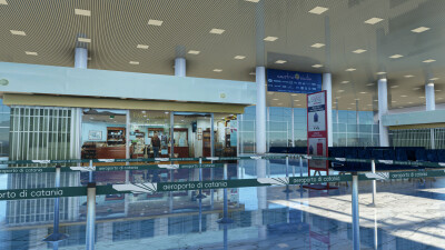LICC Catania Fontanarossa Airport - Microsoft Flight Simulator screenshot