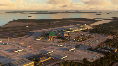 LIPZ Venice Marco Polo Airport - Microsoft Flight Simulator screenshot