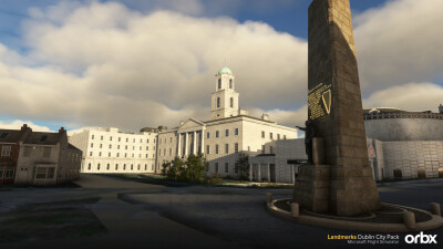 Landmarks Dublin City Pack - Microsoft Flight Simulator screenshot
