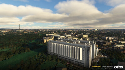Landmarks Dublin City Pack - Microsoft Flight Simulator screenshot