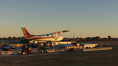 EGCL Fenland Aerodrome - Microsoft Flight Simulator screenshot
