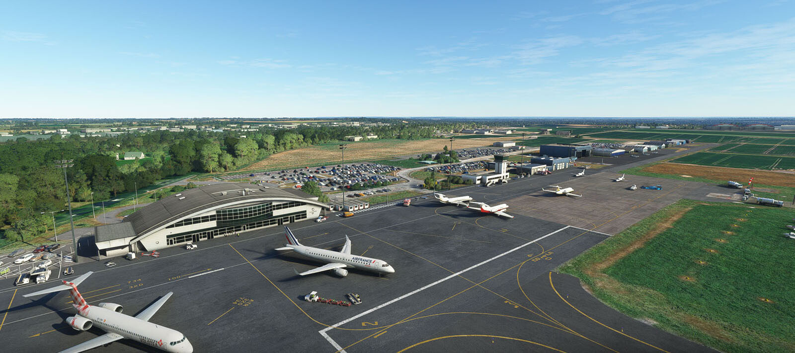 LFRK Caen – Carpiquet Airport - Microsoft Flight Simulator