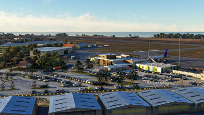LFBH La Rochelle – Île de Ré Airport - Microsoft Flight Simulator screenshot