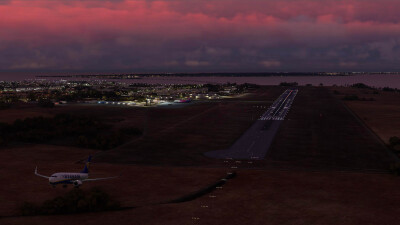 LFBH La Rochelle – Île de Ré Airport - Microsoft Flight Simulator screenshot