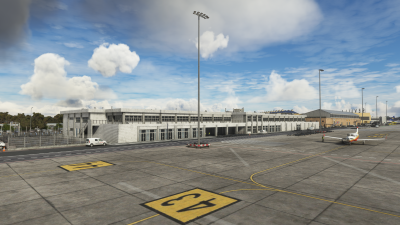 LEZL Seville Airport - Microsoft Flight Simulator screenshot