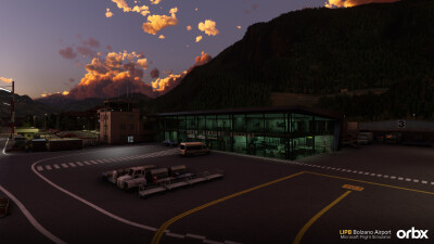 LIPB Bolzano Airport - Microsoft Flight Simulator screenshot